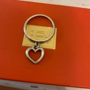 James Avery Dangle Ring and Heart Charm
